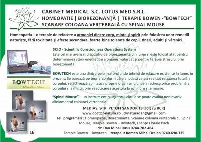 Lotus Med – cabinet medical homeopatie | MediasLive+ Ghid Comercial si