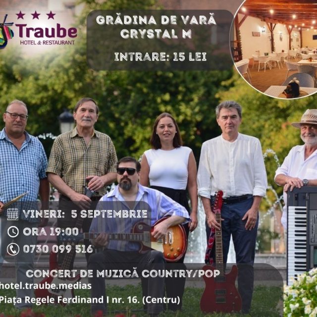 Muzică live și atmosferă de vară la Grădina de Vară Traube