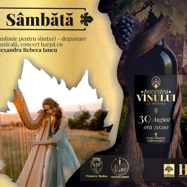 Artiști de excepție la Povestea Vinului la Mediaș 2025