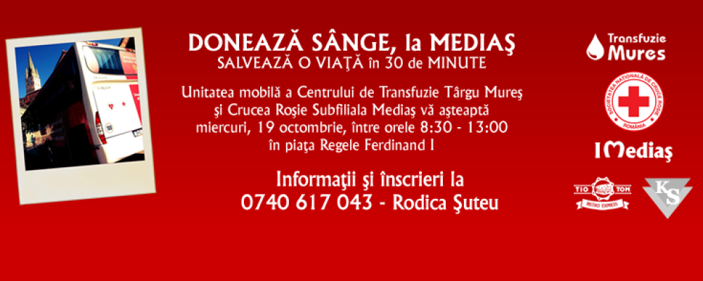 Sesiunea mobila de donare de sange