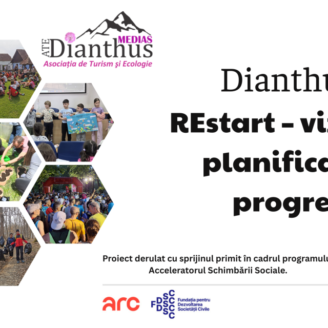 Asociația DIANTHUS lansează proiectul „REstart – viziune, planificare, progres”