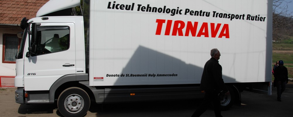 Donație importantă pentru Liceul Tehnologic “Stănescu Valerian” din Tîrnava