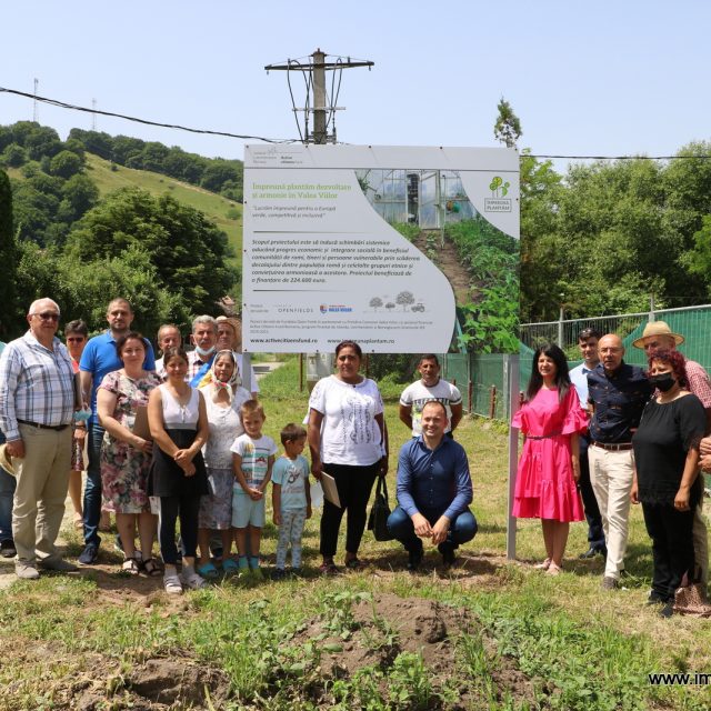 Proiectul „Împreună plantăm dezvoltare şi armonie în Valea Viilor” a fost lansat oficial