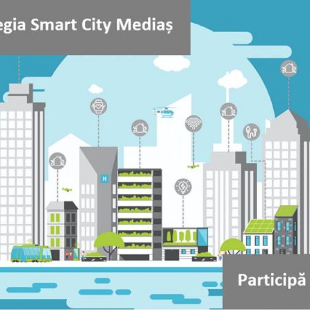 Completează și tu chestionarul privind strategia Smart City Mediaș