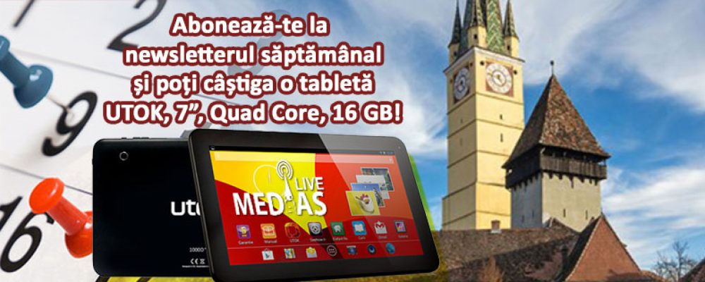 Aboneaza-te la newsletterul MediasLive si castiga o tableta!