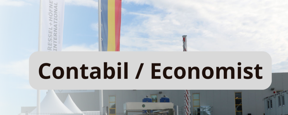 [ANGAJĂRI] Dressel + Höfner International SRL recrutează contabil / economist