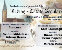 Festivalul concurs de muzica folk “Medias-Cetate Seculara” ed. a 37-a