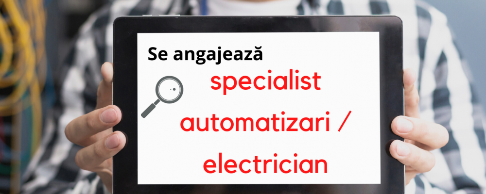 SC Flowrond Med SRL angajeaza specialist automatizari / electrician