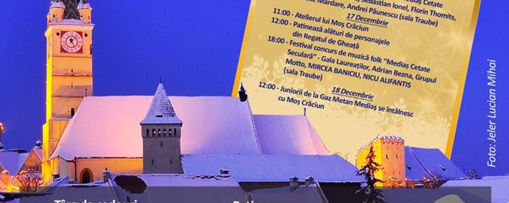 Programul Targului de Craciun saptamana 12.12 – 18.12.2016